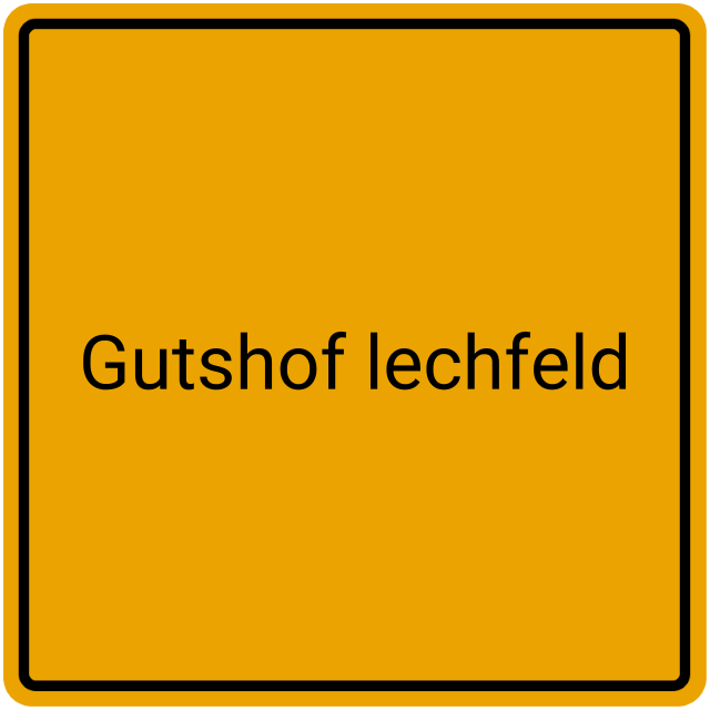 Meldebestätigung Gutshof Lechfeld